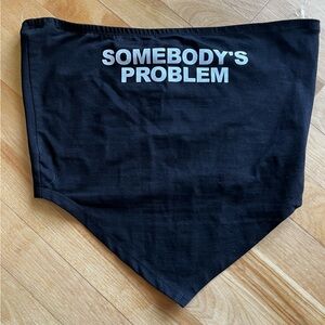 Windsor Black and White Bandana